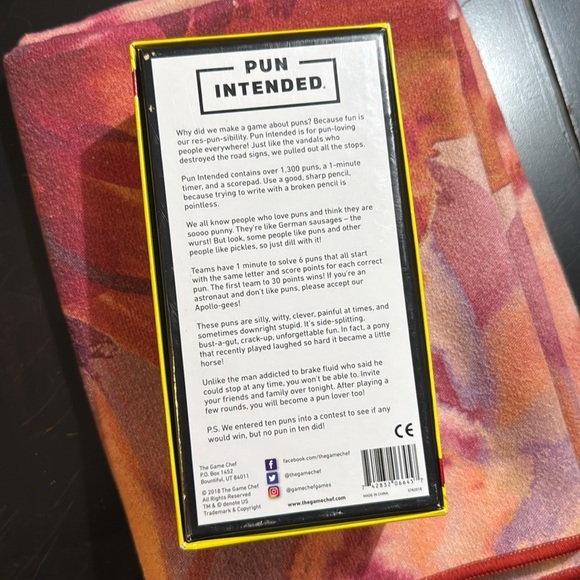 Pun Intended card game - Picture 2 of 2